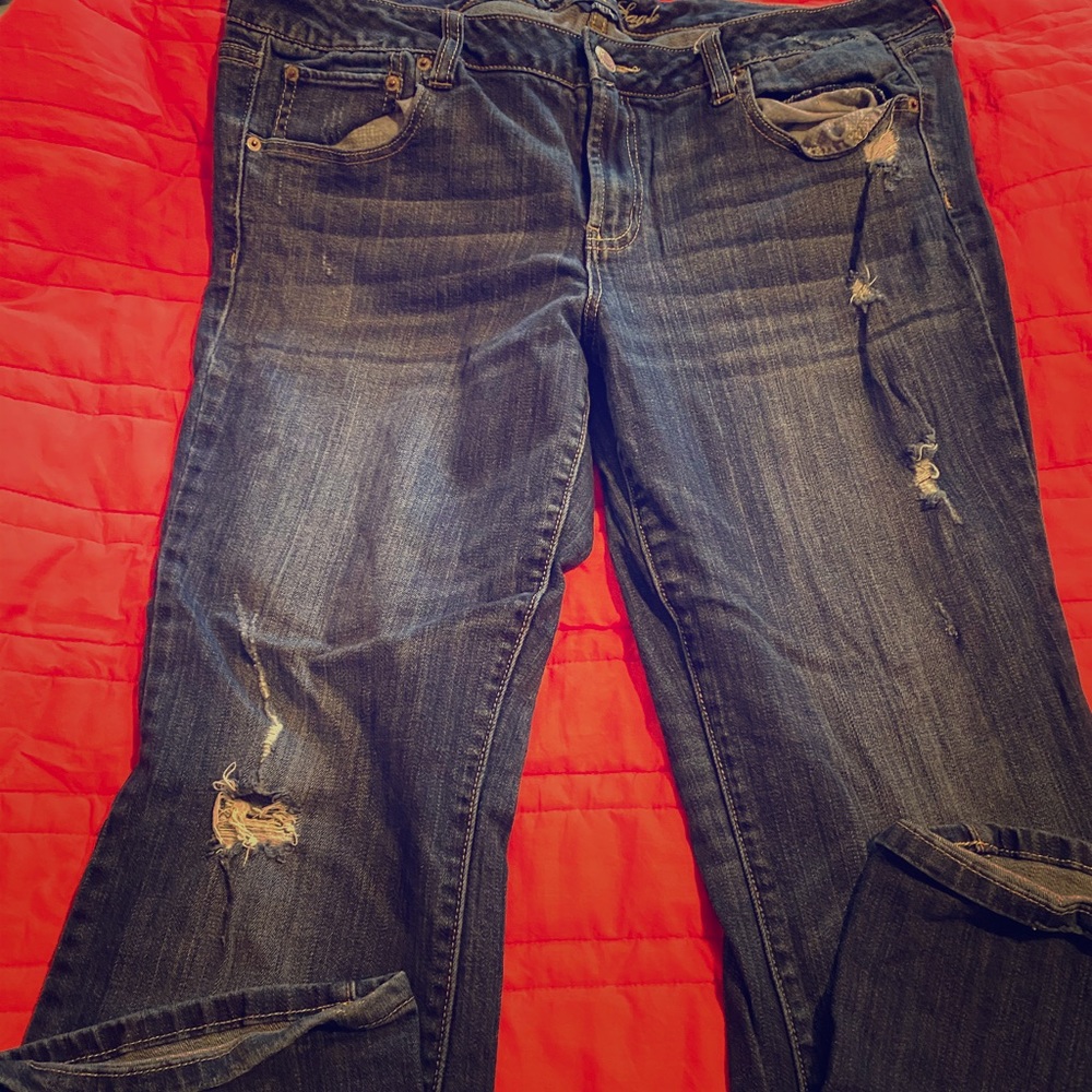 American eagle boyfriend fit